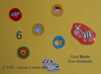 God Made Zoo Animals Craft